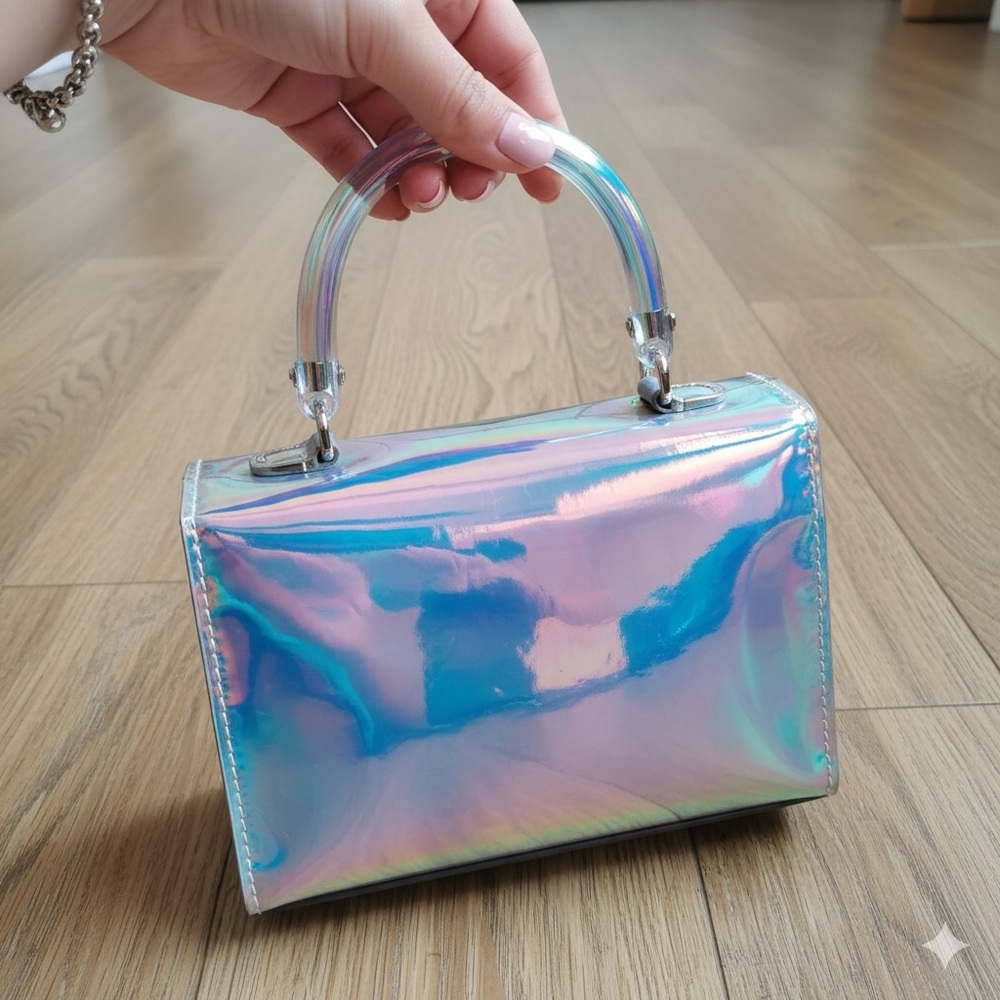 Holographic Iridescent Handbag